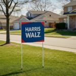 Harris Walz Yard Signs