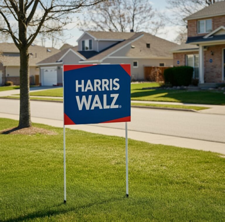 Harris Walz Yard Signs